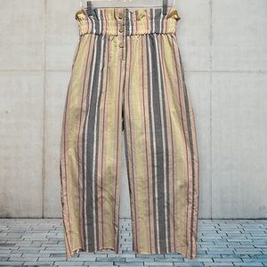 Chocolate USA Stripe Wide Pants